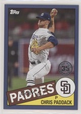 2020 Topps 1985 Topps Baseball Blue Chris Paddack #85-83 06em