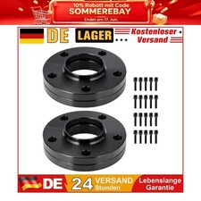 Spurverbreiterung VA 30mm HA 40mm 5x120mm Ø72.6mm für BMW Spurplatten Schwarz