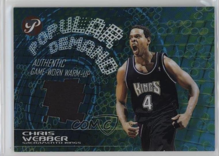 2002-03 Topps Pristine Popular Demand Chris Webber #PD-CW HOF nd3