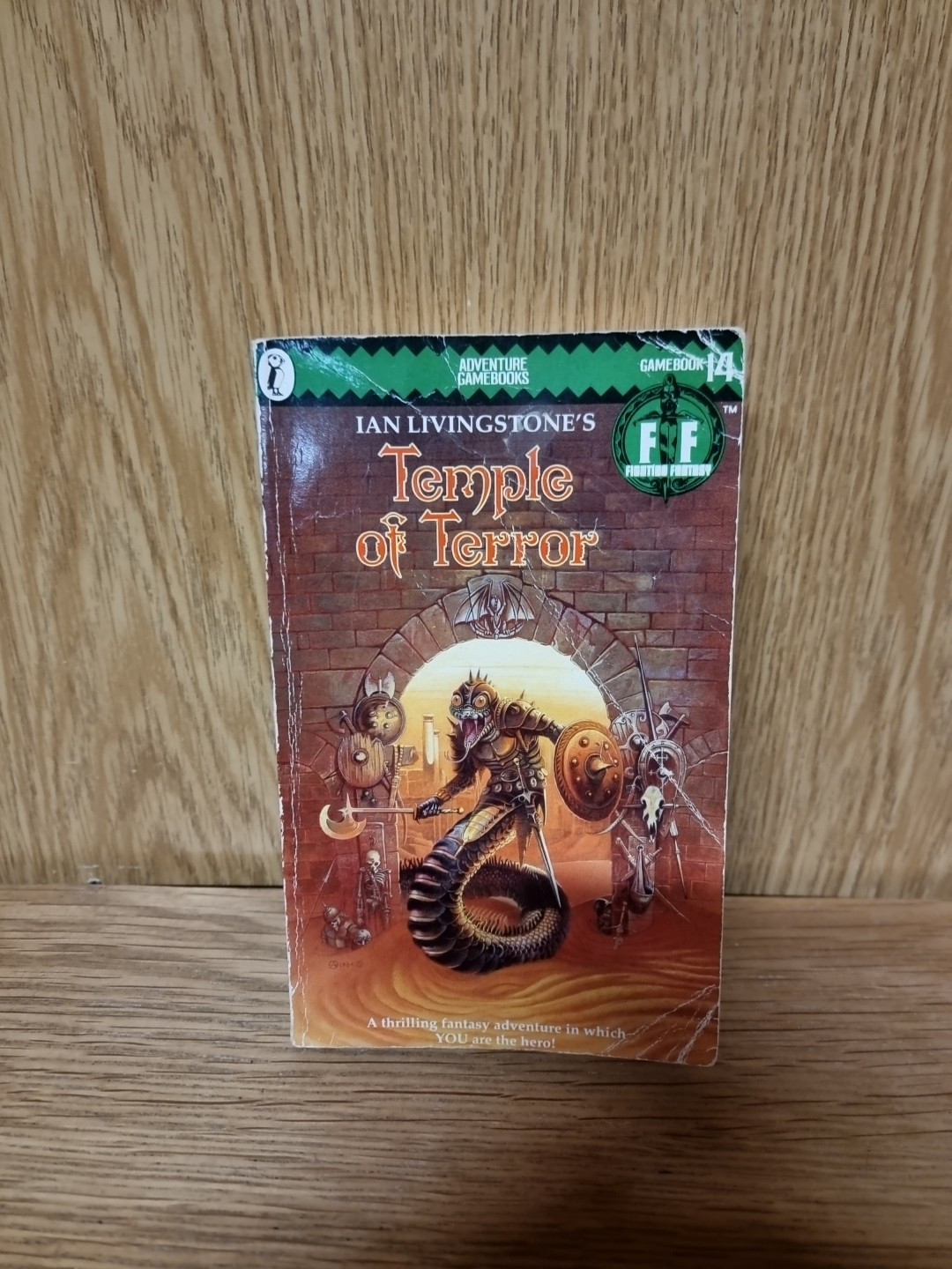 Fighting Fantasy Temple of Terror by Ian Livingstone (Paperback, 1985) (L4)