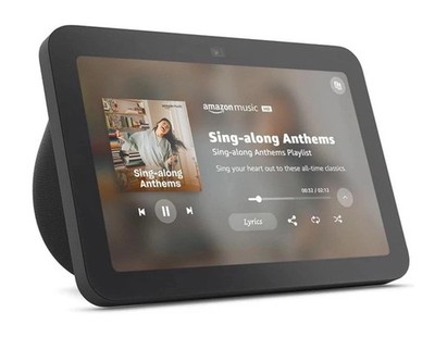 LikeNew Amazon Echo Show 8, With Spatial Audio, Smart Home Hub, New Refurbish