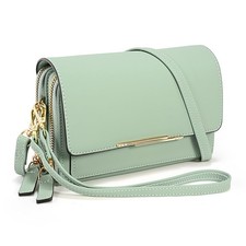 Small Crossbody Shoulder Bag for Cellphone Bags Wallet with Wristlet Purse an...