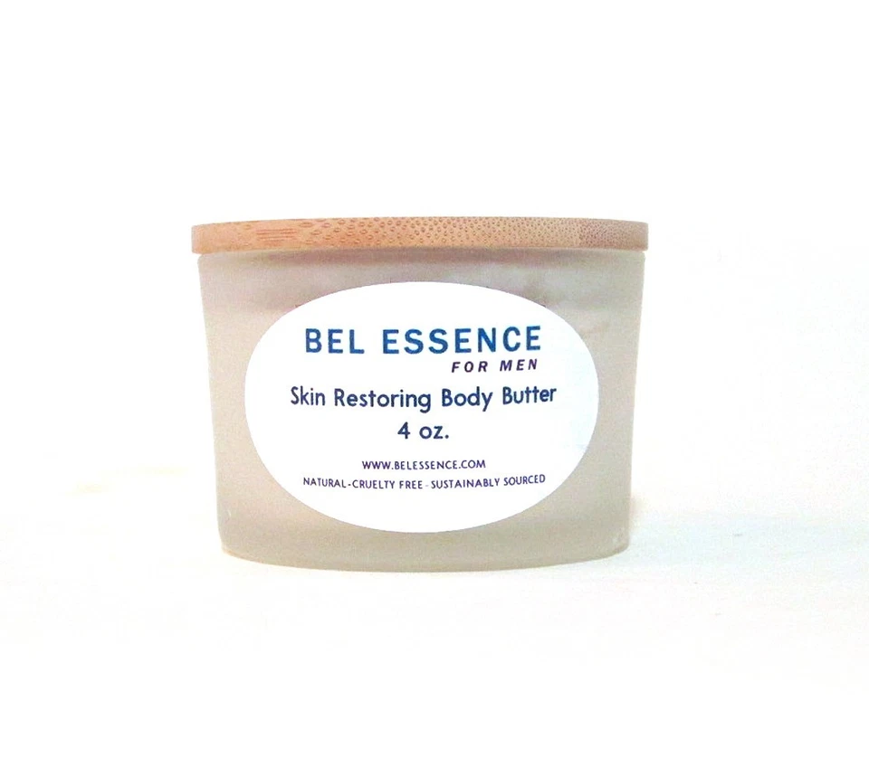 Para hombres: crema de mantequilla corporal restauradora de la piel, fórmula calmante e hidratante profunda Foto 2 de 4