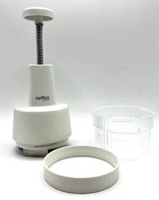 Vintage Pampered Chef Zyliss Food Chopper Stainless Steel Blade Switzerland