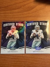 2025 Panini Certified - Certified Stars Dak Prescott #CST-DPT Dallas Cowboys