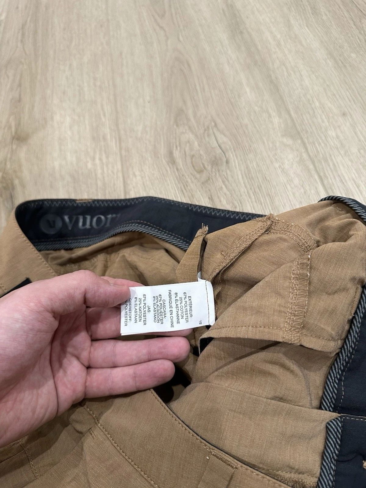 vuori aim chino performance golf preppy shorts
