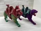 Vintage Mattel Masters Of The Universe Battle Cat and Panthor 1981 1983 He-Man