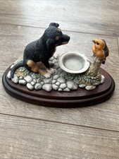 Border Fine Arts Puppy & Robin FE16 1991