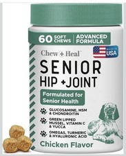 Glucosamine for Dogs Hip and Joint Supplement Senior Dogs Mobility Soft Chews