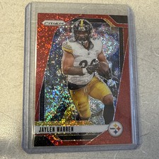 2024 Panini Prizm Prizms red Sparkle #242 Jaylen Warren SP STEELERS