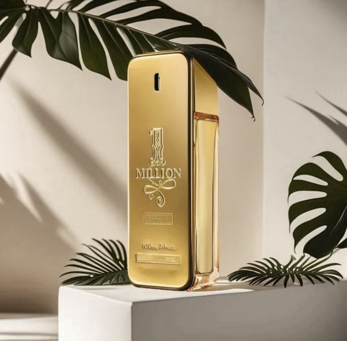 aco Rabanne One 1 Million Pure Men's Parfum Natural Spray - 3.4 oz