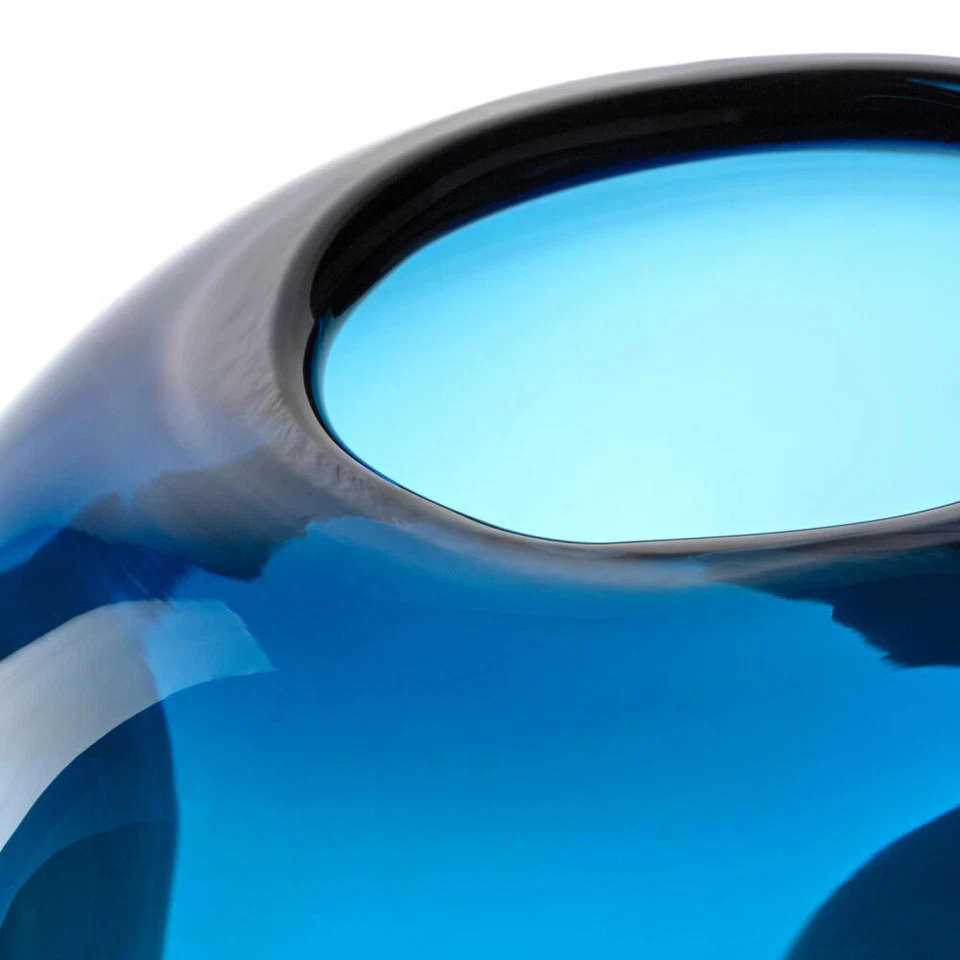 Leonardo Vase Occhi Blu, Blumenvase, Dekovase, Glasvase, Glas, H 32.5 cm, 047510 - Bild 3 von 4