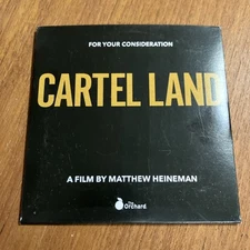 RARE Cartel Land DVD FOR YOUR CONSIDERATION FYC Matthew Heineman documentary