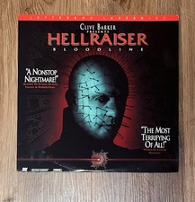 Hellraiser IV: Bloodline Laserdisc 1996 Letterbox Cliver Baker Horror Cult