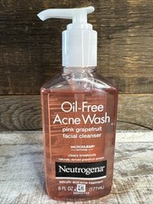 Neutrogena Oil-Free Acne Wash Pink Grapefruit Cleanser 6oz  MSRP  13