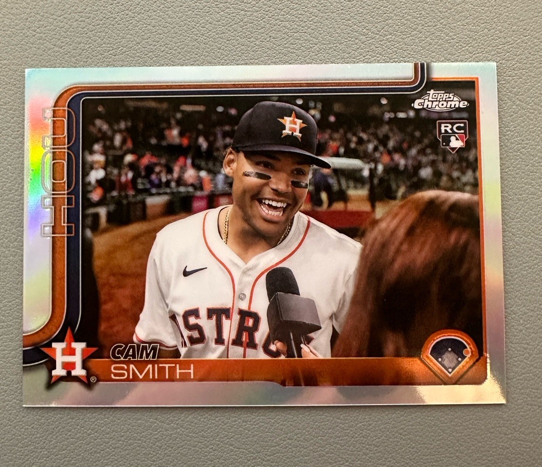 2025 Topps Chrome Update Series - Image Variation Cam Smith #USC145 RC