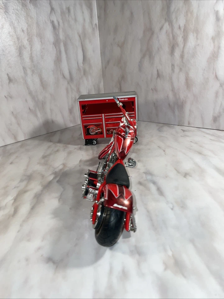 De colección 2004 Snap-on OCC The Chopper escala 1/10 Die Cast Orange County Chopper Foto 3 de 4