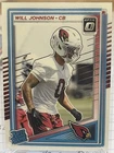 2025 Panini Will Johnson Base (Raw)