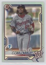 2021 Bowman Draft 1st Edition Sky Blue Foil Jordy Barley #BD-6 00gy