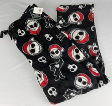 Disney The Nightmare Before Christmas Mens XL Lounge Pants MJC Santa Jack New