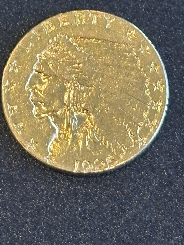 1925 D $2.5 Indian Head Quarter Eagle