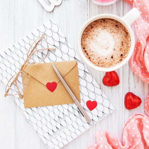 500Pcs Red Heart Stickers, 1" Valentines Day Love Shape Labels, 1 inch,  - Picture 5 of 7