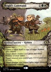 Brigid's Command (Showcase) 332/439 Lorwyn Eclipsed Rare MTG