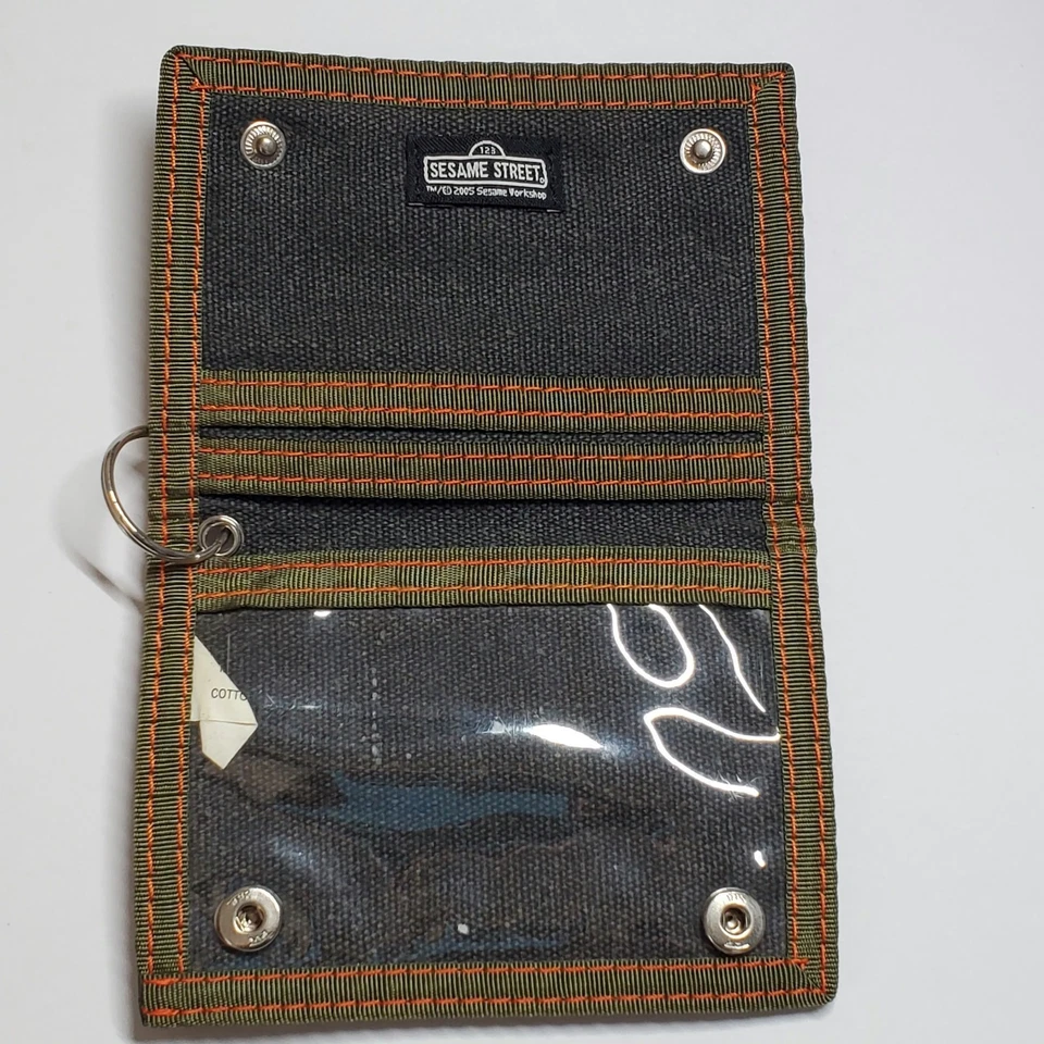 Sesame Street Oscar the Grouch Scram! Bifold Wallet 2005 - Image 4 of 4