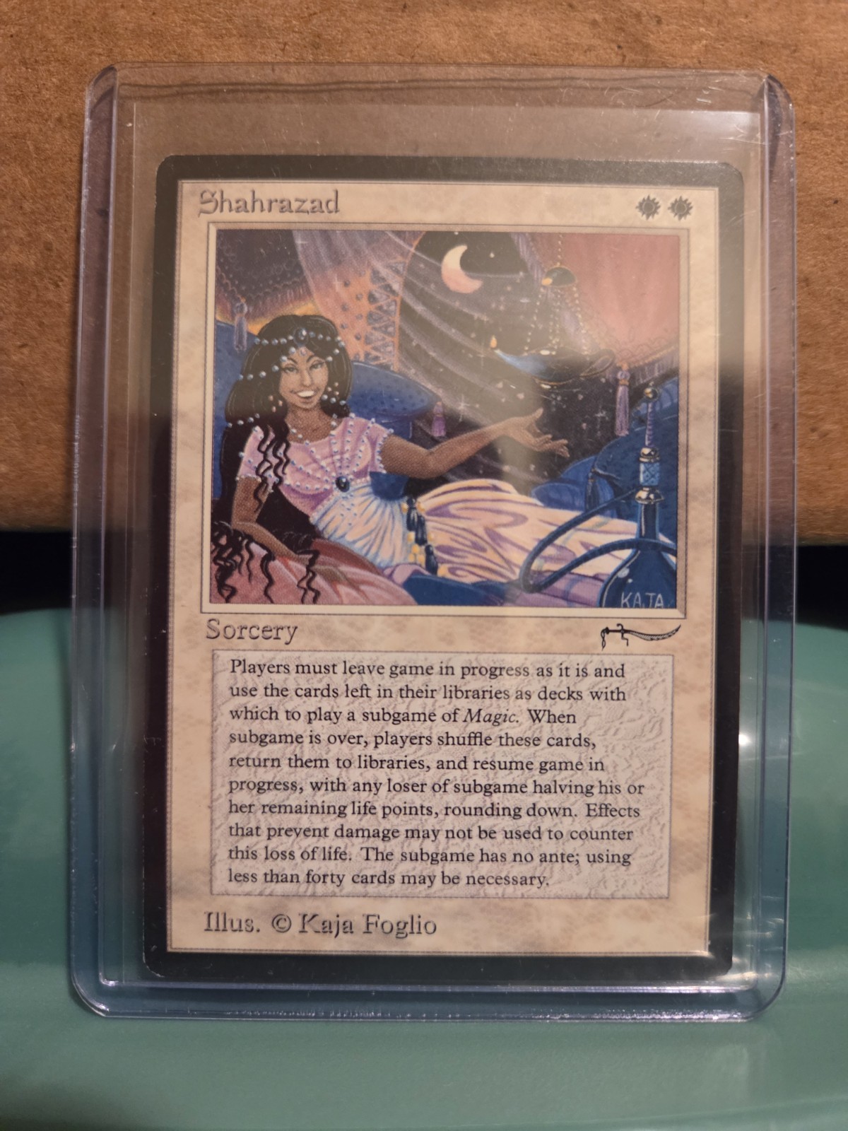 Shahrazad Arabian Nights -Magic The Gathering