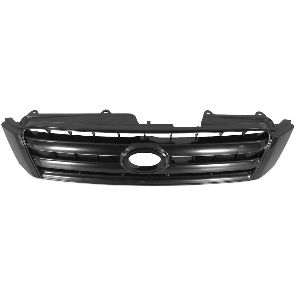 Rejilla para Toyota Highlander 2004-2007 pintada negra carcasa e inserto Foto 4 de 4