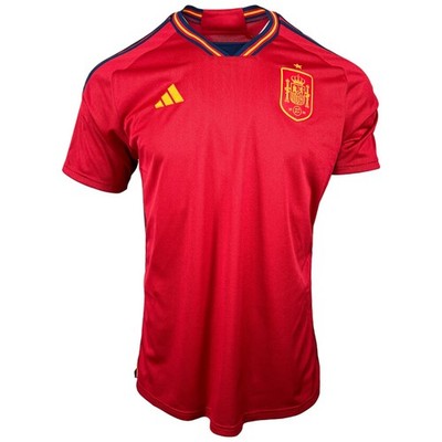 Adidas Spanien Trikot Home Espana Nationalmannschaft Fussball 2022 2023 XL Rot