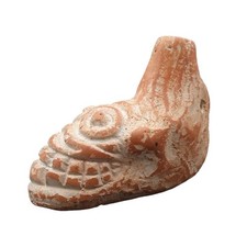 PEUIOX Aztec Death Whistle Loudest Authentic Human Sounding Screams Brick Red
