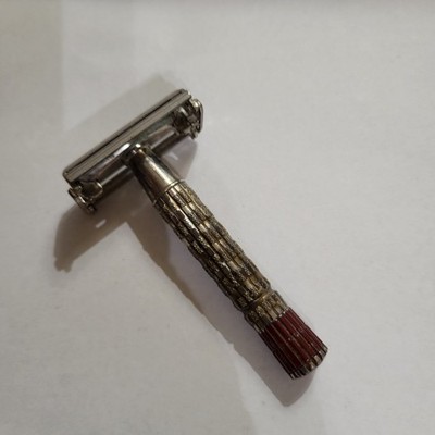 Vintage Gillette Red Tip Super Speed Safety Razor