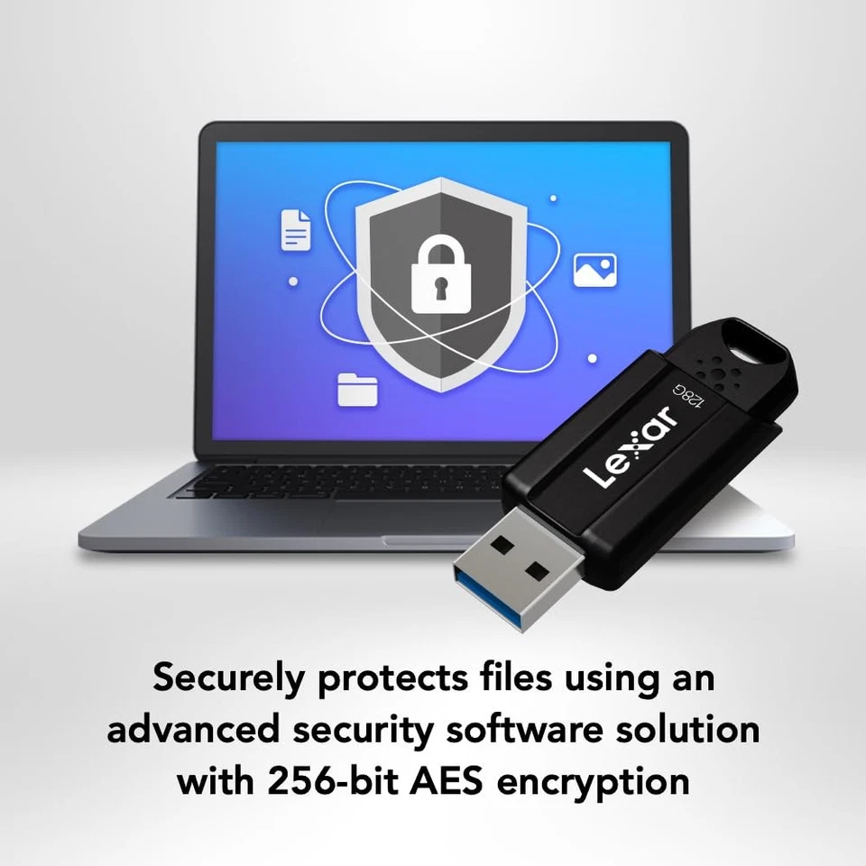 128GB JumpDrive S80 USB 3.2 Gen 1 Flash Drive for Storage Expansion and Backu... - Image 3 of 4