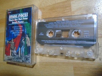 RARE OOP Small Faces CASSETTE TAPE There Are But Four 1968 mod IAN MCLAGAN Who !