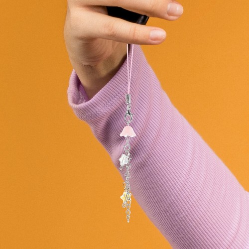 Mobile Phone Chain Keychain Miss Kawaii Charm Aesthetic Purse Charms - 第 12/12 張圖片
