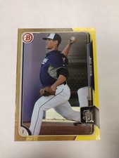 2015 (PADRES) Bowman Prospects Yellow #BP16 Joe Ross (PWE)