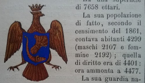 1800 ARALDICA STEMMA MONTALBANO DI ELICONA MESSINA CON TESTO - 第 1/1 張圖片
