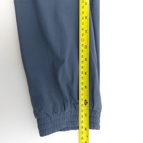 Macpac Long Pants Womens Sz 12-14 Dark Grey Lightweight Elastic Waist Hem Pocket - Picture 8 of 12