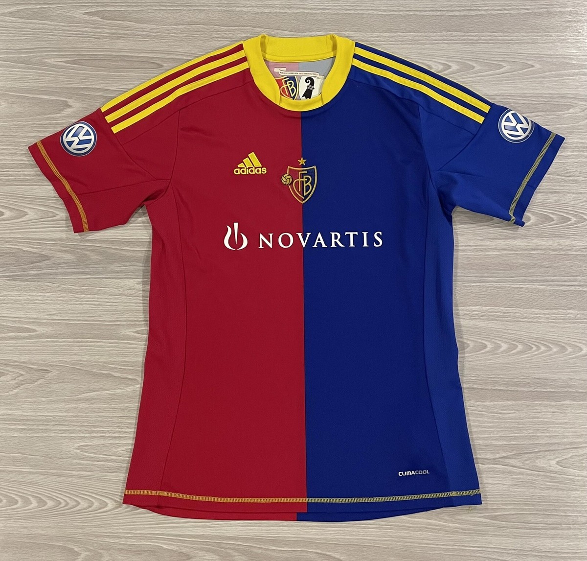 adidas アディダス FC Basle FC バーゼル ホーム ユニフォーム Adidas 2012 FC Basel 1893 Switzerland Football Soccer Jersey