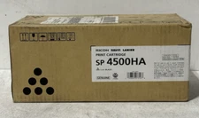 Genuine Ricoh Savin Lanier Print Cartridge SP 4500HA 407316 Black-Free Shipping