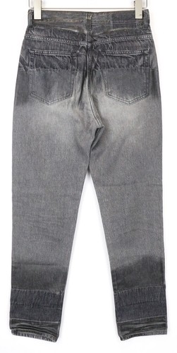 DIESEL D-5W002 089AU Womens Jeans W26/L32 Straight Washed Grey Cotton - Picture 2 of 7
