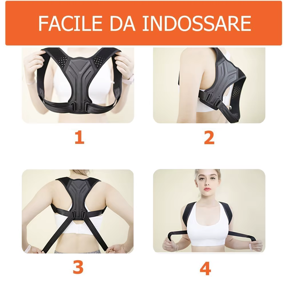 Le Magneti Le Con Magneti WE BEAUTY - Supporto Schiena Antifatica Taglia S/M Correttore Postura - Foto 11