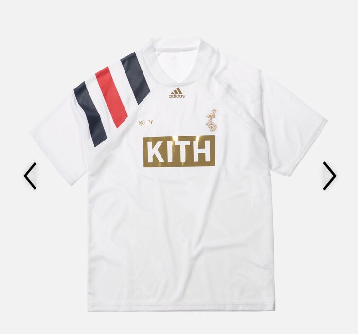 KITH for adidas コラボ フットボール Tシャツ Kith X Adidas Soccer Match Jersey White Size Medium In Hand