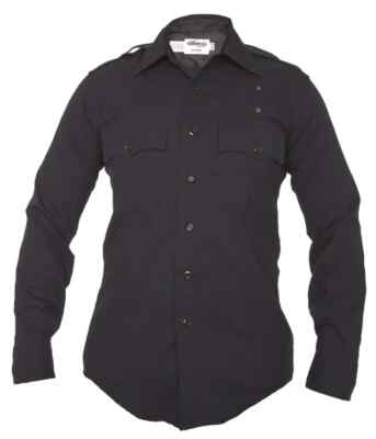 Elbeco LAPD Long Sleeve 100% Wool Shirt, Style 437,  Midnight Navy