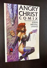 ANGRY CHRIST COMIX TPB (Sirius Comics 1994 1st Print) -- Linsner -- OOP