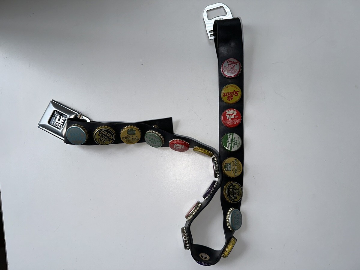 Vintage Y2K Little Earth Bottle Cap Seat Belt Multicolored Accessories Unique Is this officially a collection now?!?Thrifted this awesome  main image 3