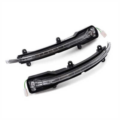 Pair LED Mirror Turn Signal Indicator Light For Audi Q5 2009-2016 Q7 2010-2015