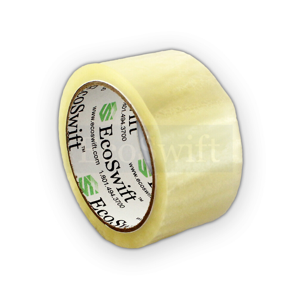 Cinta Envíos Paquetes Cinta De Embalaje Transparente EcoSwift - 5 Rollos De 2 X 165 Pies (1,6 Mil), Perfecta Para Sellar Cajas Cartones Para Monedas