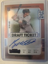2021 Panini Contenders Baseball RYAN MOUNTCASTLE blue rookie auto-87/99-Orioles